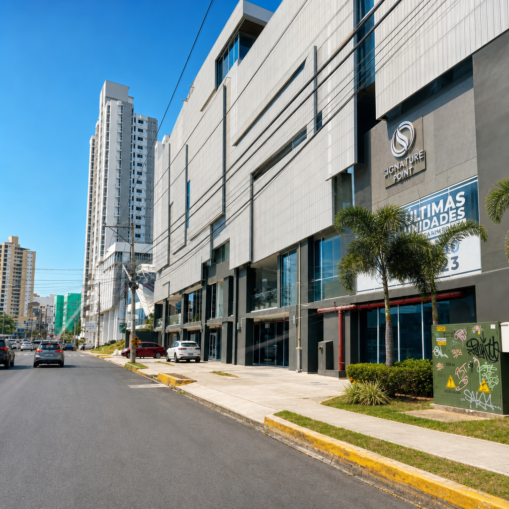 LOCAL COMERCIAL EN ALQUILER – Signature Point